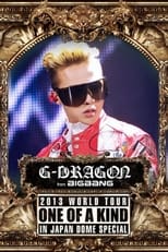 Poster for G-DRAGON 2013 World Tour -One Of A Kind- In Japan Dome Special
