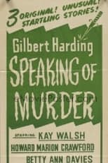 Poster for Gilbert Harding Speaking of Murder