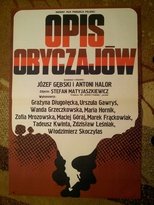 Poster for Opis obyczajów 