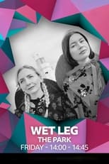 Poster for Wet Leg at Glastonbury 2022