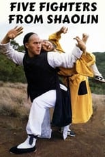 Poster for Five Fighters from Shaolin