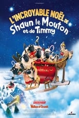 Poster for L'Incroyable Noël de Shaun le Mouton et de Timmy