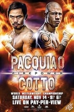 Poster for Manny Pacquiao vs. Miguel Cotto