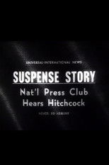 Suspense Story: Nat'l Press Club Hears Hitchcock poster