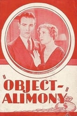Poster for Object: Alimony 