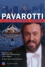 Poster for Pavarotti in Central Park