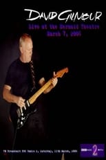 Poster for David Gilmour at London Mermaid Theatre