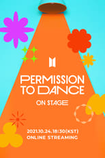 Poster for BTS PERMISSION TO DANCE ON STAGE