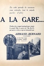 Poster for À la gare...