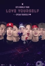 Poster for BTS World Tour: Love Yourself : Speak Yourself [The Final] Day 1