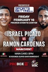 Poster for Israel Picazo vs. Ramon Cardenas