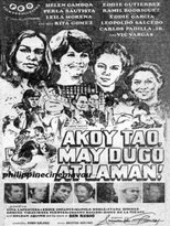 Poster for Ako'y tao, may dugo at laman! 