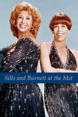 Poster for Sills and Burnett at the Met