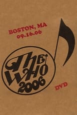 Poster for The Who: Boston 9/16/2006