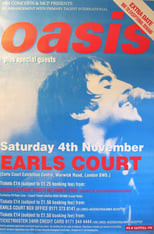 Poster for Oasis Live @ Earls Court 1995