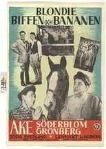 Poster for Blondie, Biffen och Bananen