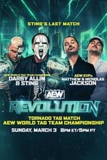 Poster for AEW Revolution 