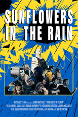 Sunflowers in the Rain poster