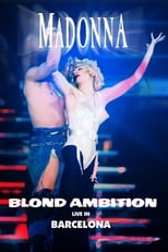 Poster for Madonna Blond Ambition World Tour 90 from Barcelona