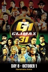 Poster for NJPW G1 Climax 31: Day 8 