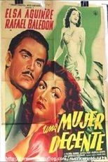 Poster for Una mujer decente