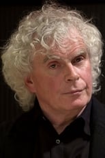 Foto retrato de Simon Rattle