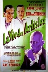 Poster for La Vie des artistes