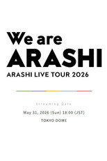 ARASHI LIVE TOUR 2026 「We are ARASHI」 poster