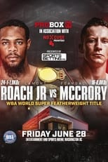 Poster for Lamont Roach Jr. vs. Feargal McCrory