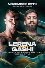 Poster for Kevin Lerena vs. Senad Gashi 