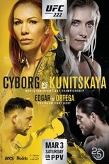 UFC 222: Cyborg vs. Kunitskaya main poster