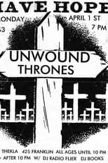 Poster for Unwound: Last Show in Thekla, Olympia, Washington 2002