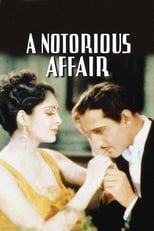 Poster for A Notorious Affair 