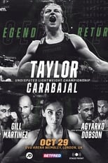 Poster for Katie Taylor vs Karen Elizabeth Carabajal 