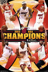 The 2013 NBA Finals poster