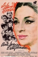 Poster for Una señora estupenda