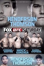 UFC on Fox 10: Henderson vs. Thomson main poster