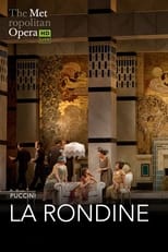 Poster for The Metropolitan Opera: La Rondine