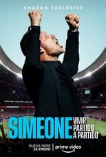 Poster for Simeone. Living Match by Match