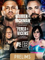 BKFC on DAZN 3: Hollywood poster