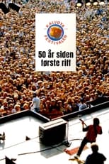 Poster for Kalvøyafestivalen - 50 år siden første riff