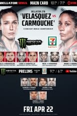 Poster for Bellator 278: Velasquez vs. Carmouche