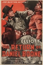 Poster for The Return of Daniel Boone