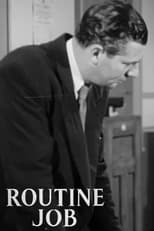 Poster for Routine Job: A Story of Scotland Yard