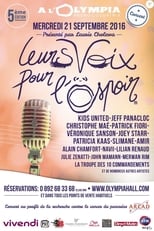 Poster for Leurs voix pour l'espoir - 5ème édition 