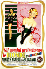 Poster di Gli uomini preferiscono le bionde