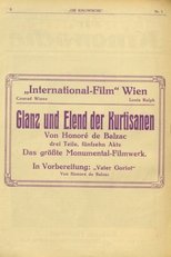 Poster for Glanz und Elend der Kurtisanen