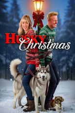Husky Christmas poster