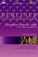 Poster for Berlin Philharmonic European Concert 1998 Stockholm