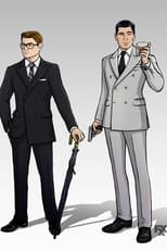 Poster for #TBT to That Time Archer Met Kingsman